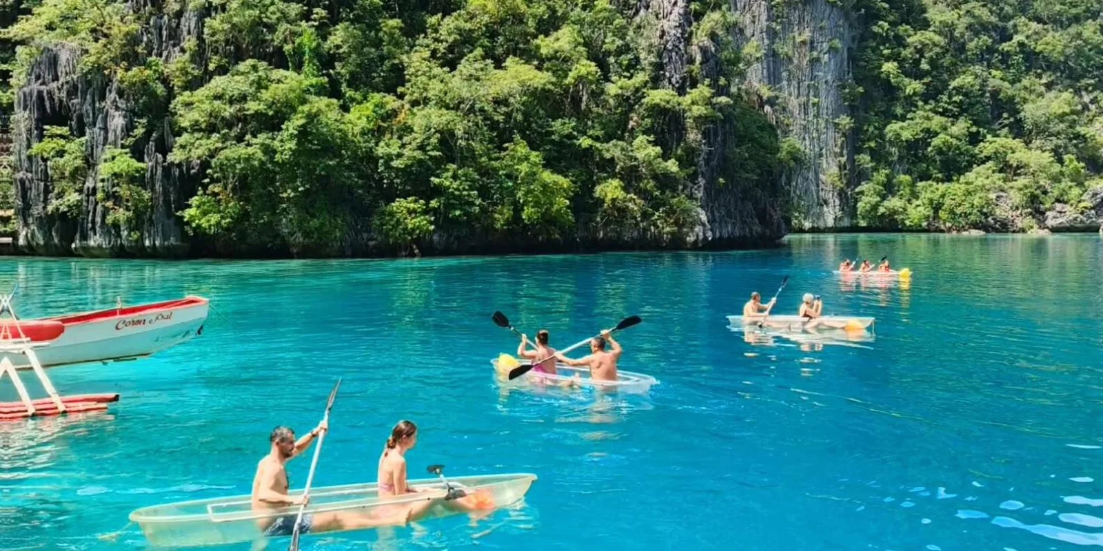 Coron Ultimate Tour: 7 Destinations with Lunch & Transfers